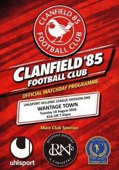 Clanfield 85 v Wantage Town 180826