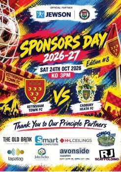 Keynsham Town FC v Cadbury Heath 241026