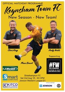 Keynsham Town FC v Shirehampton 020825