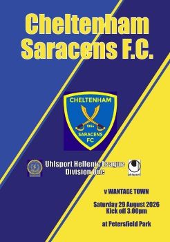 Cheltenham Saracens v Wantage Town 290826
