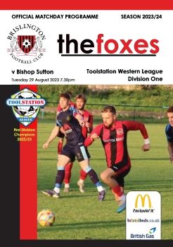 Brislington FC v Bishop Sutton 290823