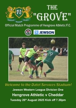 Hengrove Athletic v Cheddar 260825