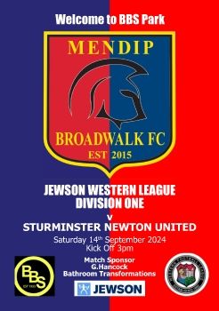 Mendip Broadwalk FC v Sturminster Newton 140924