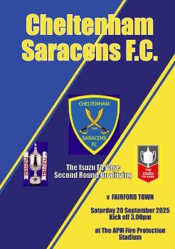 Cheltenham Saracens v Fairford Town 200925