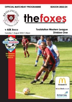 Brislington FC AEK Boco 010823