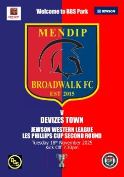 Mendip Broadwalk FC v Devizes Town 181125