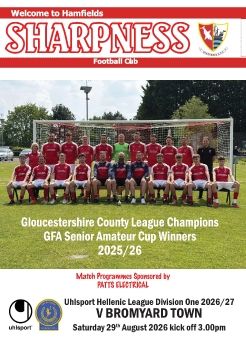 Sharpness FC v Bromyard Town 290826