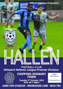 Hallen FC v Chipping Sodbury 051021