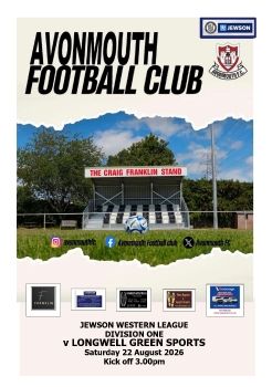 Avonmouth FC v Longwell Green Sports 220826