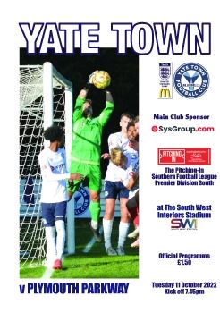 Yate Town FC v Plymouth Parkway 111022