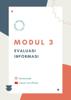 Modul 3 Evaluasi Informasi