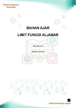 Modul Limit Fungsi Aljabar_Kelompok 1_4A