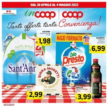 Tante OFFERTE tanta CONVENIENZA ! dal 24 aprile al 4 maggio 2022