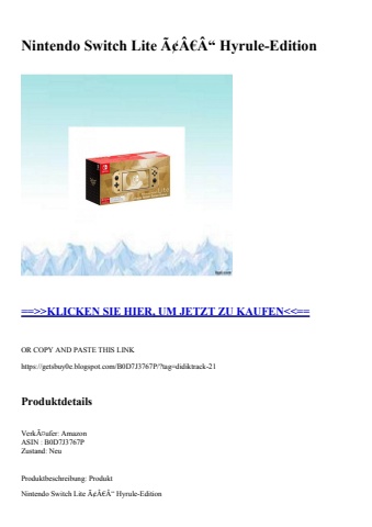 9138 nintendo switch lite ã¢â€â“ hyrule-edition