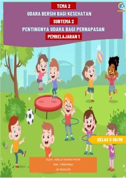 Bahan Ajar Digital Kelas 5 Tema 2 Subtema 2 Pembelajaran 1