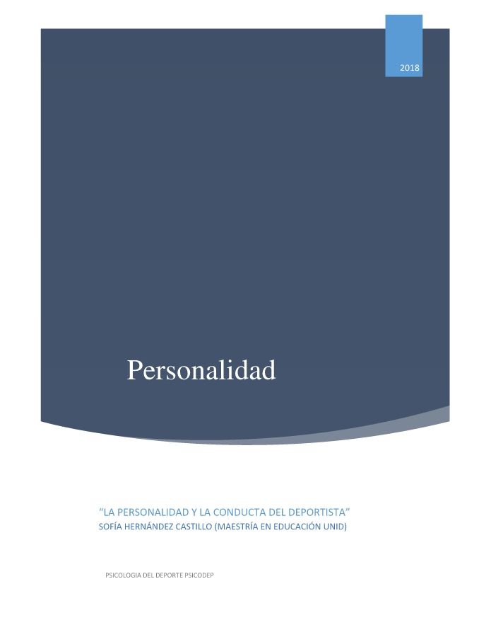 Personalidad