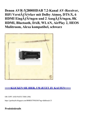 2754 denon avr-x2800hdab 7