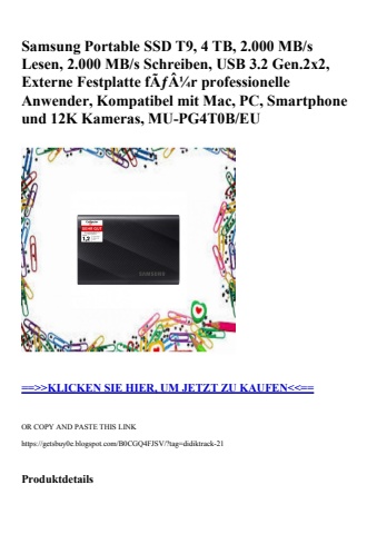 1131 samsung portable ssd t9  4 tb  2