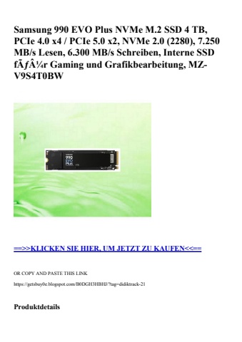 1669 samsung 990 evo plus nvme m