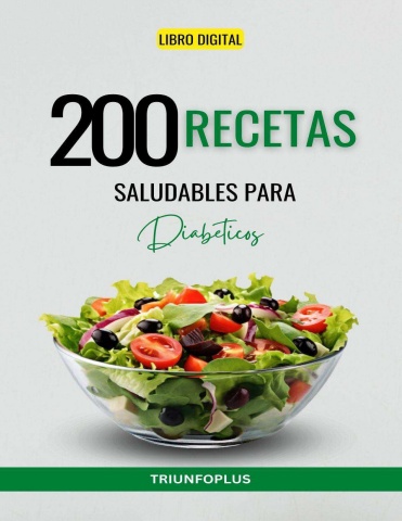 200 Recetas Para Diabéticos Libro PDF Gratis