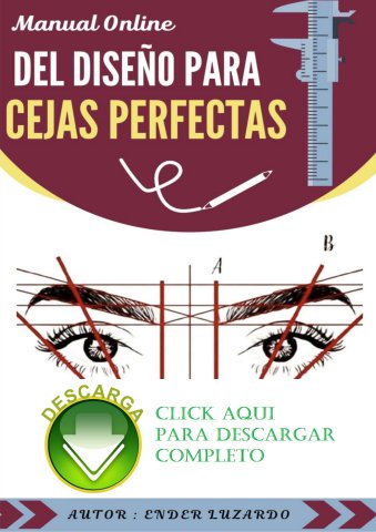 Manual Para Diseño De Cejas PDF Gratis
