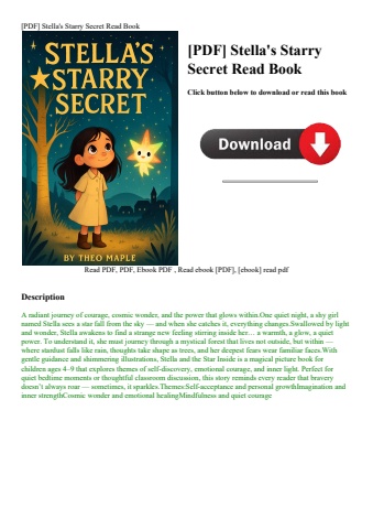 [pdf] stella's starry secret read book