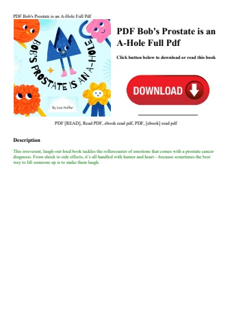pdf bob's prostate is an a-hole full pdf
