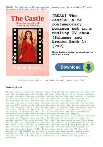 [read] the castle a ya contemporary romance set in a reality tv show (schemes and dreams book 1) [pd
