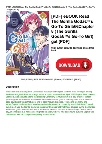 [pdf] ebook read the gorilla godã¢â€â™s go-to girlã£â€â€chapter 8 (the gorilla godã¢â€â™s go-to girl