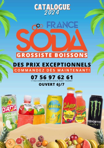 Catalogue 2024 france Soda