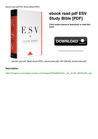 ebook read pdf esv study bible [pdf]