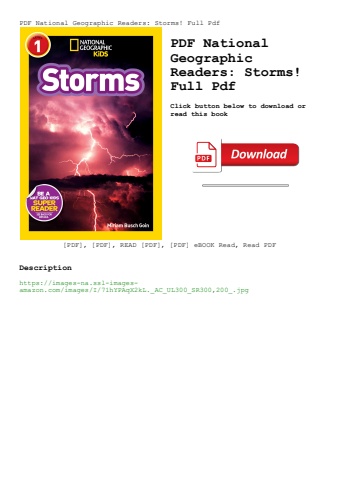 pdf national geographic readers storms! full pdf