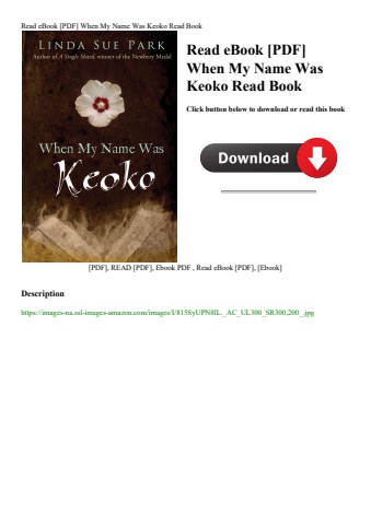 read ebook [pdf] when my name was keoko read book