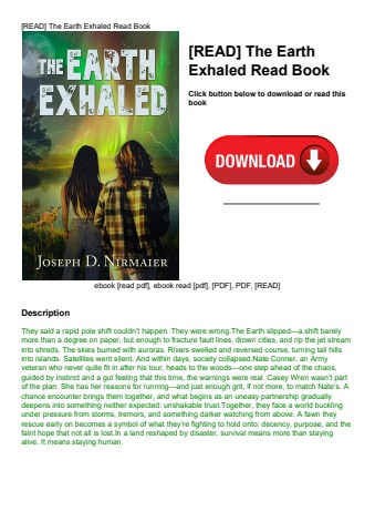 [read] the earth exhaled read book