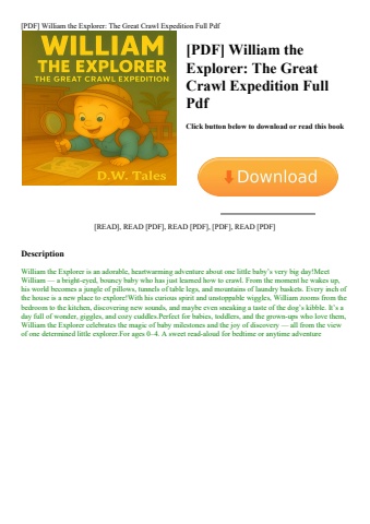 [pdf] william the explorer the great crawl expedition full pdf