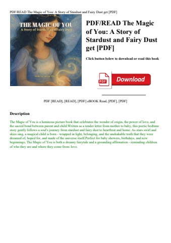 pdfread the magic of you a story of stardust and fairy dust get [pdf]