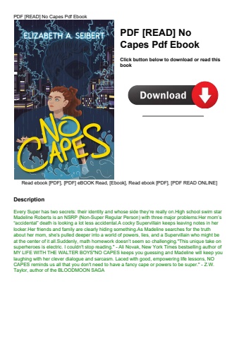 pdf [read] no capes pdf ebook