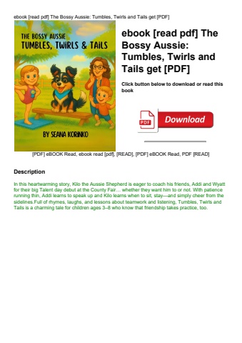 ebook [read pdf] the bossy aussie tumbles  twirls and tails get [pdf]