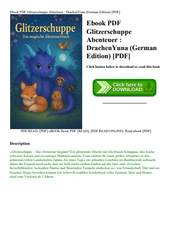 ebook pdf  glitzerschuppe abenteuer  drachenyuna (german edition) [pdf]