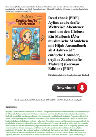 read ebook [pdf] aylins zauberhafte weltreise abenteuer rund um den globus ein malbuch fãƒâ¼r muslim