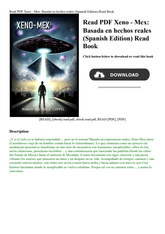 read pdf xeno - mex basada en hechos reales (spanish edition) read book