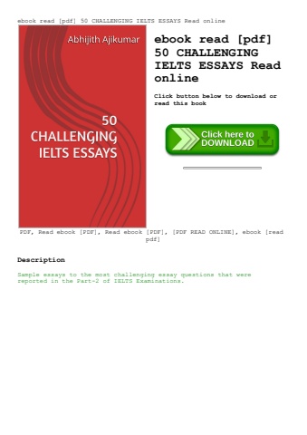 ebook read [pdf] 50 challenging ielts essays read online