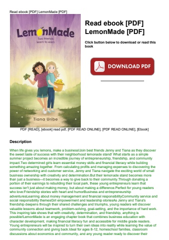 read ebook [pdf] lemonmade [pdf]