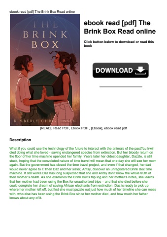ebook read [pdf] the brink box read online