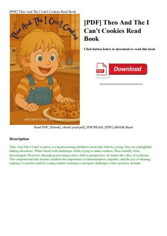 [pdf] theo and the i can't cookies read book