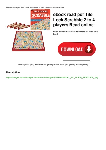 ebook read pdf tile lock scrabble 2 to 4 players read online