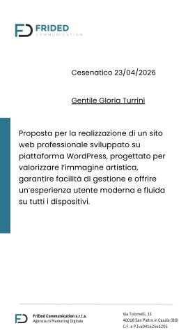 Preventivo Gloria Turrini