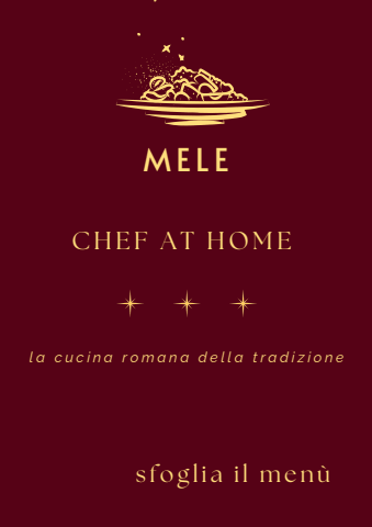 Mele chef at Home - Sfoglia il menù