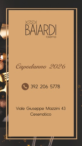 Taverna Baiardi - Menù di Capodanno