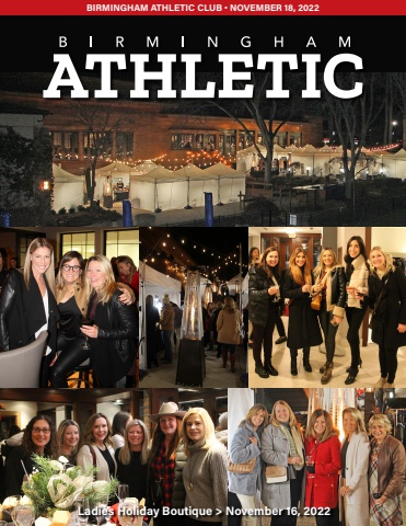 Athletic BAC newsletter 11-18-22